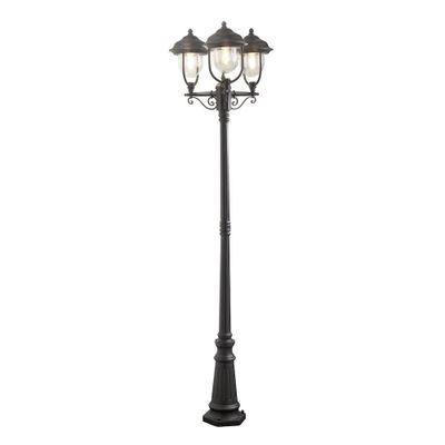 Konstsmide 7227-750 Parma Staande buitenlamp Spaarlamp E27 225 W Zwart