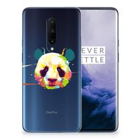 OnePlus 7 Pro Telefoonhoesje met Naam Panda Color