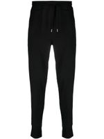 Paul Smith signature stripe-trim cotton track pants - Noir