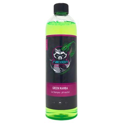 Racoon autoshampoo Green Mamba 1 liter groen Racoon autoshampoo Green Mamba 1 liter groen