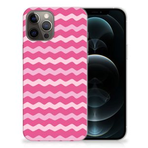 iPhone 12 Pro Max TPU bumper Waves Pink