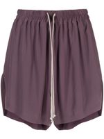 Rick Owens short à lien de resserrage - Violet - thumbnail