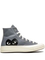 Converse x CDG baskets montantes Chuck 70 - Gris - thumbnail