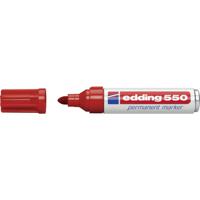 Edding edding 550 4-550002 Permanent marker Rood Watervast: Ja - thumbnail