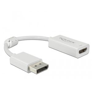 DeLOCK 63936 video kabel adapter 0,1 m DisplayPort HDMI Wit