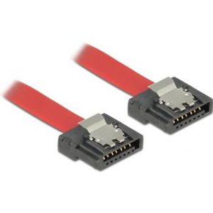 DeLOCK 0.3m SATA III SATA-kabel 0,3 m SATA 7-pin Rood