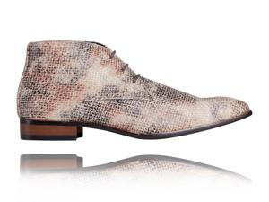 Woven Sand High Lureaux - Handgemaakte Nette Schoenen Voor Heren