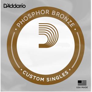 D'Addario PB017 Phosphor Bronze Wound Acoustic Guitar String .017 losse snaar voor westerngitaar