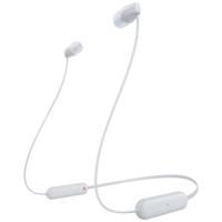 Sony WI-C100 In Ear headset Bluetooth Stereo Wit Headset, Klankregeling, Volumeregeling, Nekband, Bestand tegen zweet, Waterafstotend - thumbnail