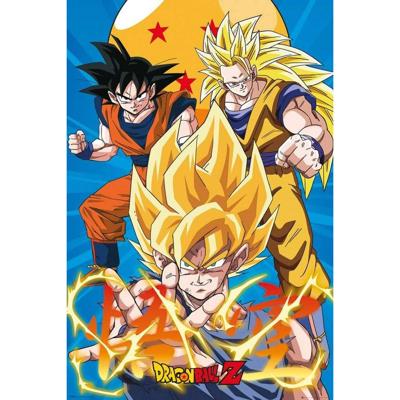 GBeye Dragon Ball Z 3 Gokus Poster 61x91,5cm