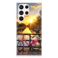 Samsung Galaxy S23 Ultra Siliconen Back Cover Amsterdamse Grachten - thumbnail