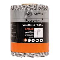 Gallagher Vidoflex 6 PowerLine wit 200m - 021680 021680