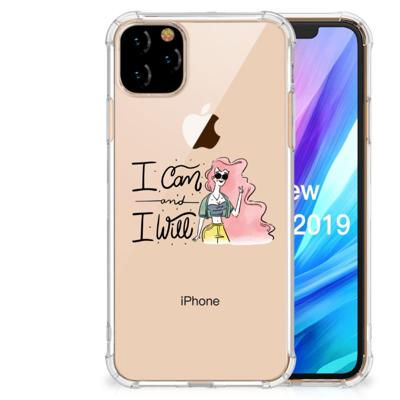 Apple iPhone 11 Pro Max Stevig Bumper Hoesje i Can