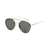 Belstaff Brilmontuur + zonnebril, clip-on - goud, Ø 53 mm, clip-on - merk EAN: 4897083890804, Meerkleurig, Medidas: 10 x 10 x 10 centímetros