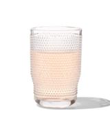 HEMA Longdrink Glas Bergen Bolletjes Reliëf 340ml (transparant) - thumbnail