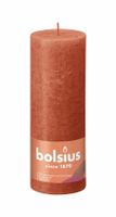 Bolsius kaars rustiek 19x7 cm earthy orange