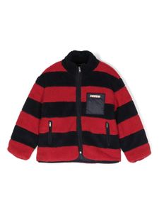 Marni Kids veste en jean à poches poitrine - Rouge