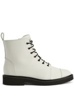 Giuseppe Zanotti bottines Thora à lacets - Blanc - thumbnail