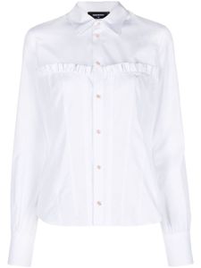 DSQUARED2 chemise Corset en coton - Blanc