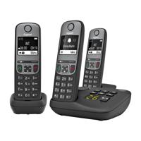 Gigaset A705A TRIO DECT Telefoon + Antwoordapparaat Zwart - thumbnail