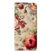 Smart Cover voor OnePlus Nord CE 2 5G Bloemen - thumbnail