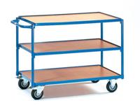 Fetra 2950 2950 Tafelwagen Staal Poedercoating Laadvermogen (max.): 250 kg Stralend blauw (RAL 5007)