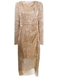 Dorothee Schumacher robe mi-longue à sequins brodés