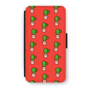 Mini cactus: iPhone XS Flip Hoesje