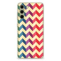 Samsung Galaxy S21FE TPU bumper Zigzag Multi Color