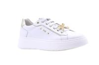 Nerogiardini - sneakers bianche con charm nerogiardini - 38