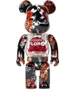 MEDICOM TOY x Mames figurine Flor@ BE@RBRICK 400% - Rouge