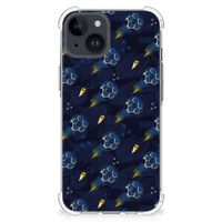 Doorzichtige Silicone Hoesje voor iPhone 15 Voetbal