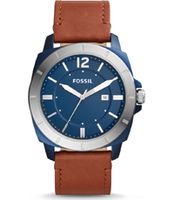 Horlogeband Fossil BQ2323 Leder Bruin 24mm - thumbnail