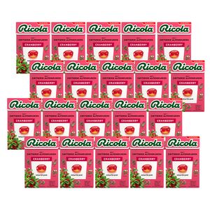 Ricola - Cranberry Suikervrij - 20x 50g