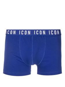 DSQUARED2 boxer à bande logo - Bleu