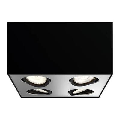 Philips WarmGlow LED Box, 4-lichts opbouwspot