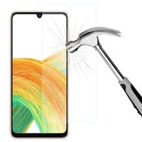 Samsung Galaxy A33 5G Screenprotector van gehard glas - 9H - Doorzichtig