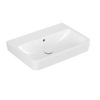 Villeroy & Boch O.novo wastafel 65x46cm zonder kraangat ceramic+ wit 4A4167R1 - thumbnail