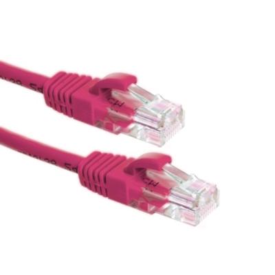 Cat6 U/UTP Verbindingskabel - 20 m - RJ45 - AWG24 - LSZH - Roze