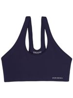 Sporty & Rich brassière de sport à logo imprimé - Bleu - thumbnail