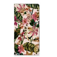 Motorola Edge 40 Neo Smart Cover Flowers