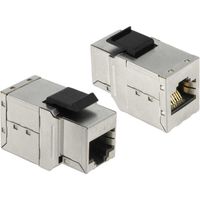 Keystone Module RJ45 female > RJ45 female Cat.6 Keystone module