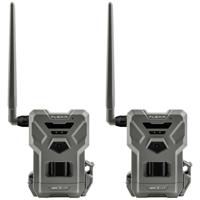 Spypoint FLEX-M Twin Pack Wildcamera 28 Mpix Geluidsopnames, 4G beeldoverdracht, GSM-module Grijs-groen (mat) - thumbnail