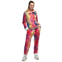 Boland Disco Babe Trainingspak Dames Multicolor maat XL - thumbnail