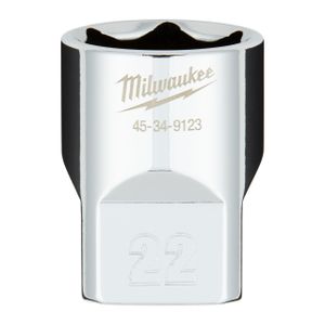 Milwaukee Accessoires 1/2" Dop Metrisch - 22 mm - 4932480020