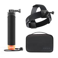 GoPro Adventure Kit 3.0 (Head Strap 2.0 + Clip, The Handler (Zwevende Handgreep) en Compact Case) - Officiële Accessoire