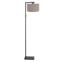 Steinhauer Vloerlamp Stanger met taupe kap 8217ZW - thumbnail