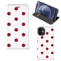 iPhone 12 Mini Flip Style Cover Cherries - thumbnail