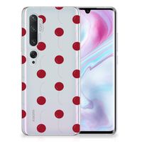 Xiaomi Mi Note 10 Pro Siliconen Case Cherries - thumbnail