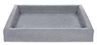 Bia bed cotton overtrek hondenmand grijs BIA-100 120X100X15 CM